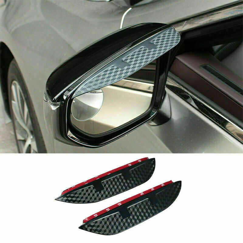 for Lexus ES350/300h/250 2019-2022 Carbon ABS Rear View Mirror Rain Eyebrow Trim