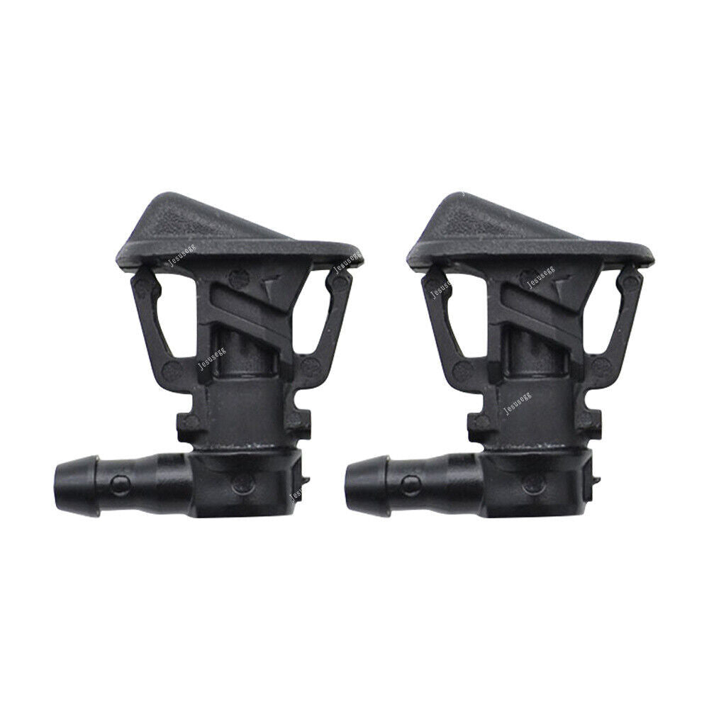 2Pcs Front LH/RH Windshield Wiper Washer Jet Nozzle for Jeep for Wrangler JK 13-18