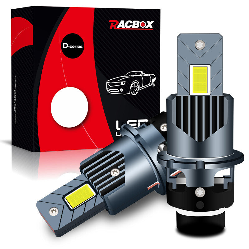 2X D2S D2R LED Headlight Bulb Replace HID Xenon White 6000K Conversion Kit IP65