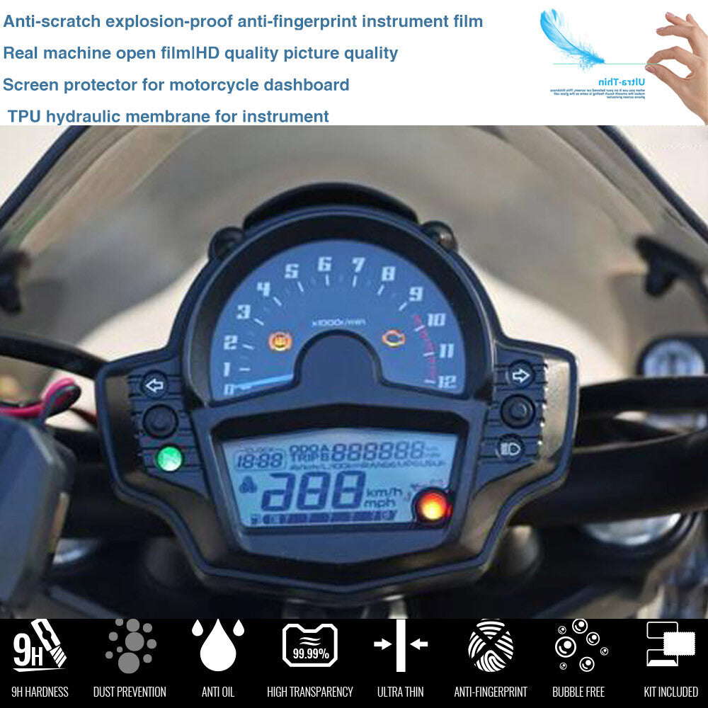 for Kawasaki Vulcan s 15-20 Instrument Scratch Film Speedometer Screen Protector