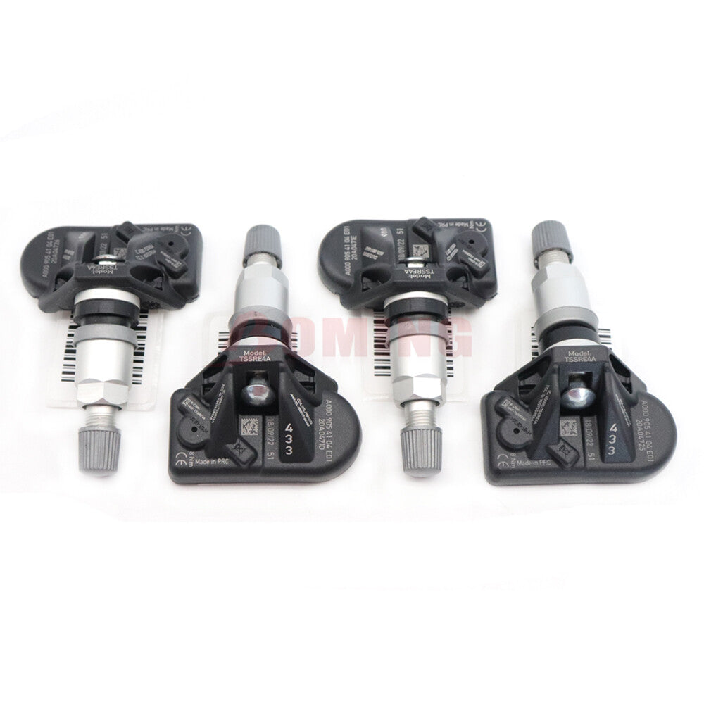 4X New TPMS A0009054104 Tire Pressure Sensor For 2020 for Mercedes-Benz CLA GLB GLS
