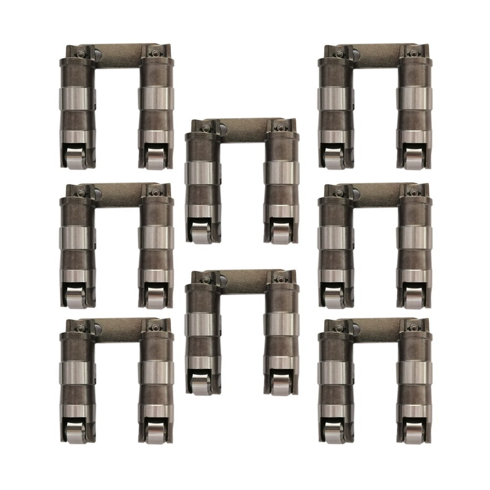 HYDRAULIC ROLLER VALVE LIFTERS + LINK BAR SMALL BLOCK for CHEVY SBC 350 262-400 V8