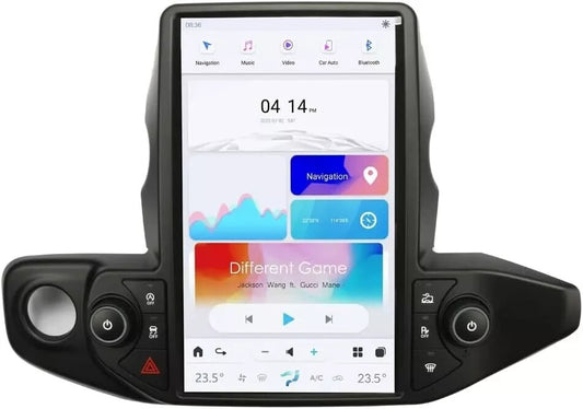 13.6 Android for Tesla Vertical Screen GPS Radio Carplay for Jeep for Wrangler 2018-2022