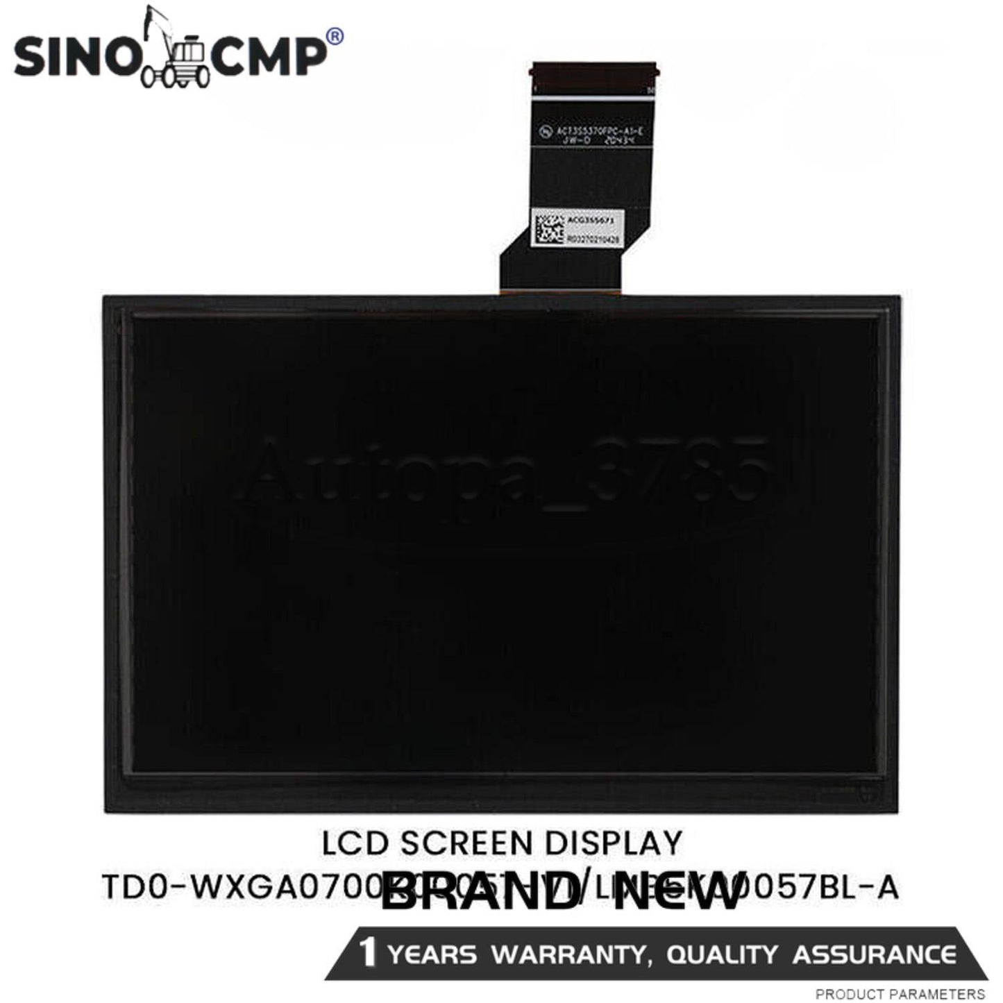 7 LCD Display Touch Screen For 2017-2020 for Jeep Compass Radio Navigation Replace