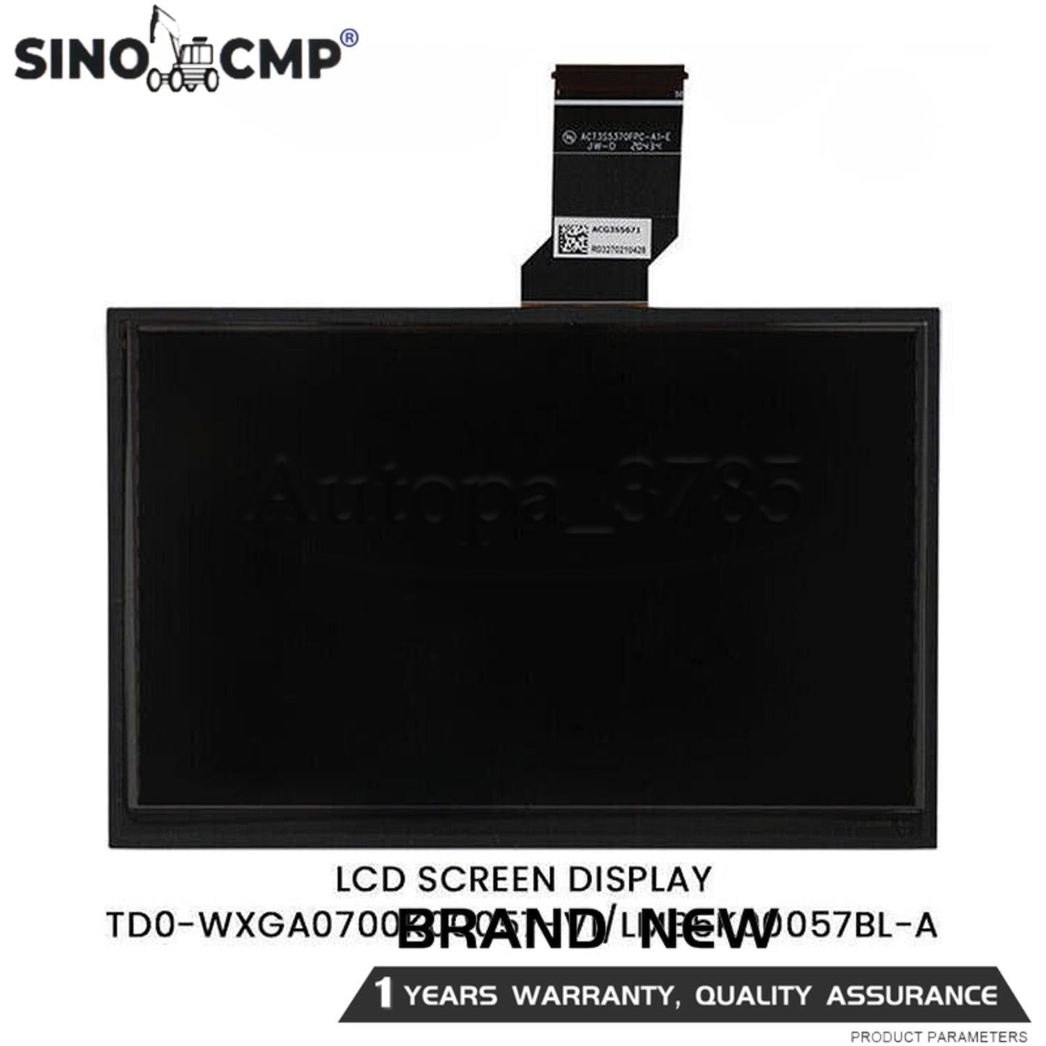 7 LCD Display Touch Screen For 2017-2020 for Jeep Compass Radio Navigation Replace