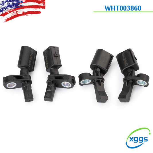 4X WHT003860 WHT003861 WHT003862 WHT003863 for Golf A3 S3 ABS Wheel Speed Sensor