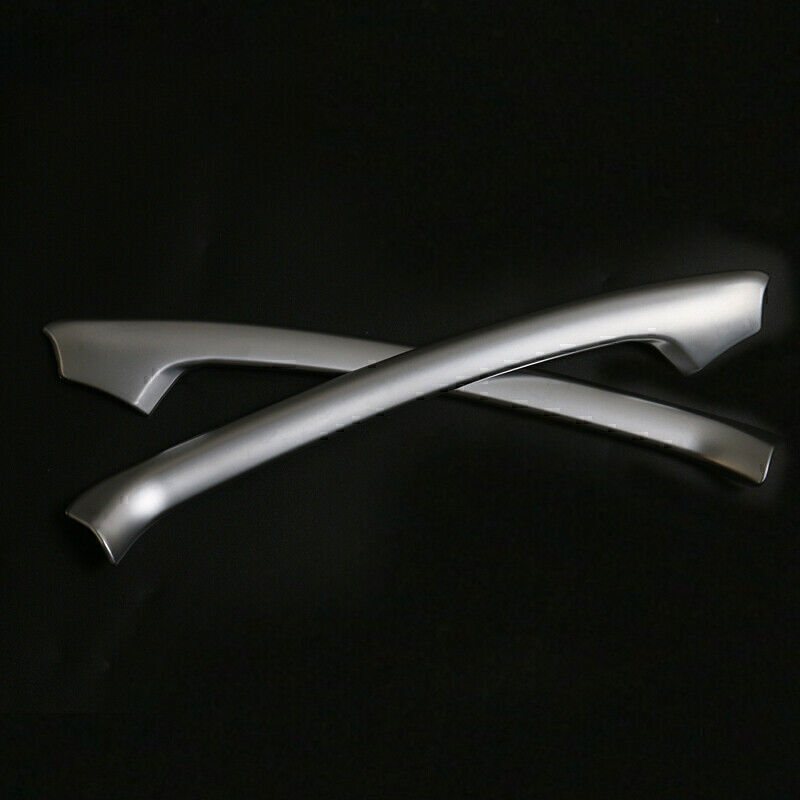 for Mazda CX-5 13-2015 Matte Silver Rear Inner Door Armrest Handle Strip Trim 2X