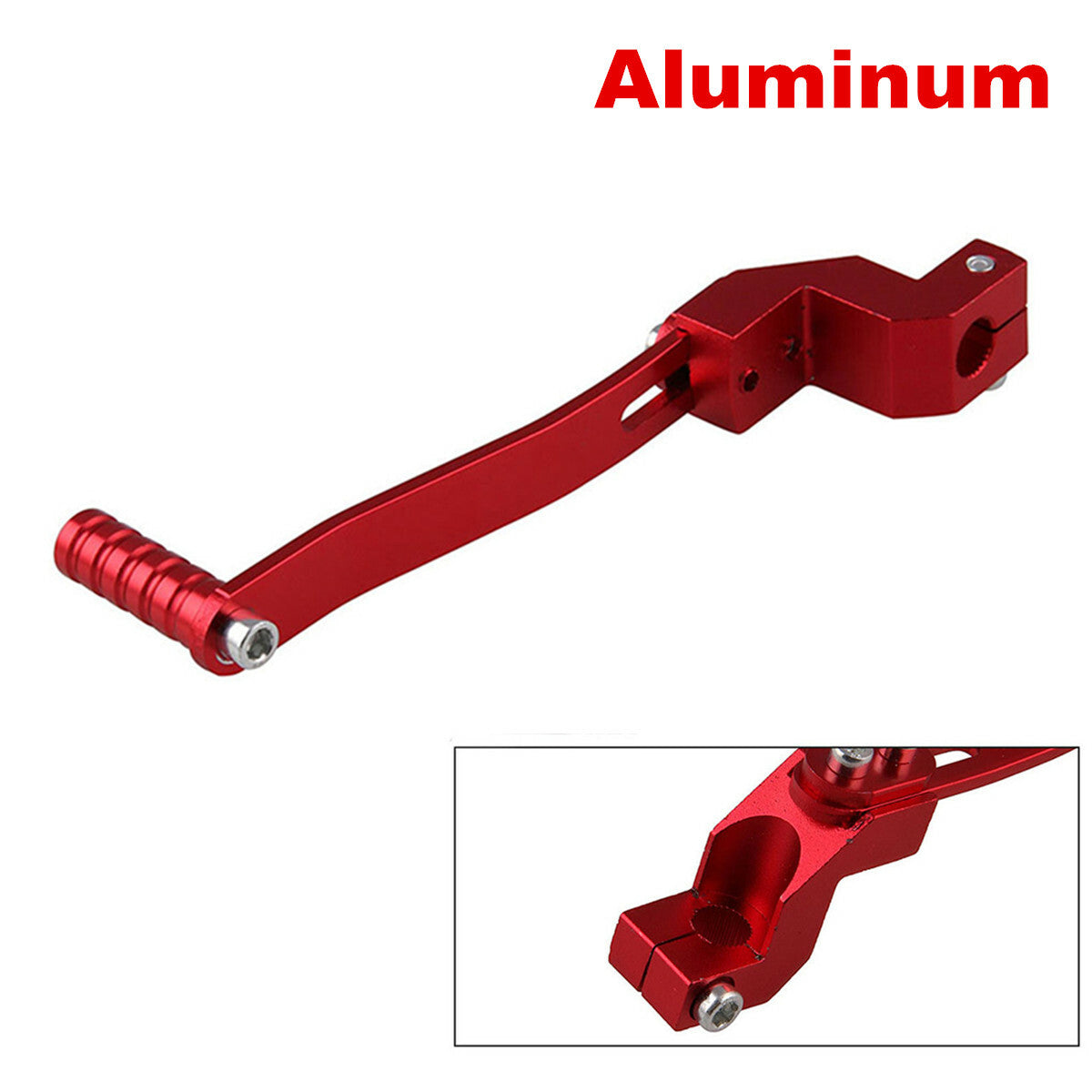 Red CNC Aluminum Shifter Shift Lever For 110 125 Dirt Bike Motorcycle ATV