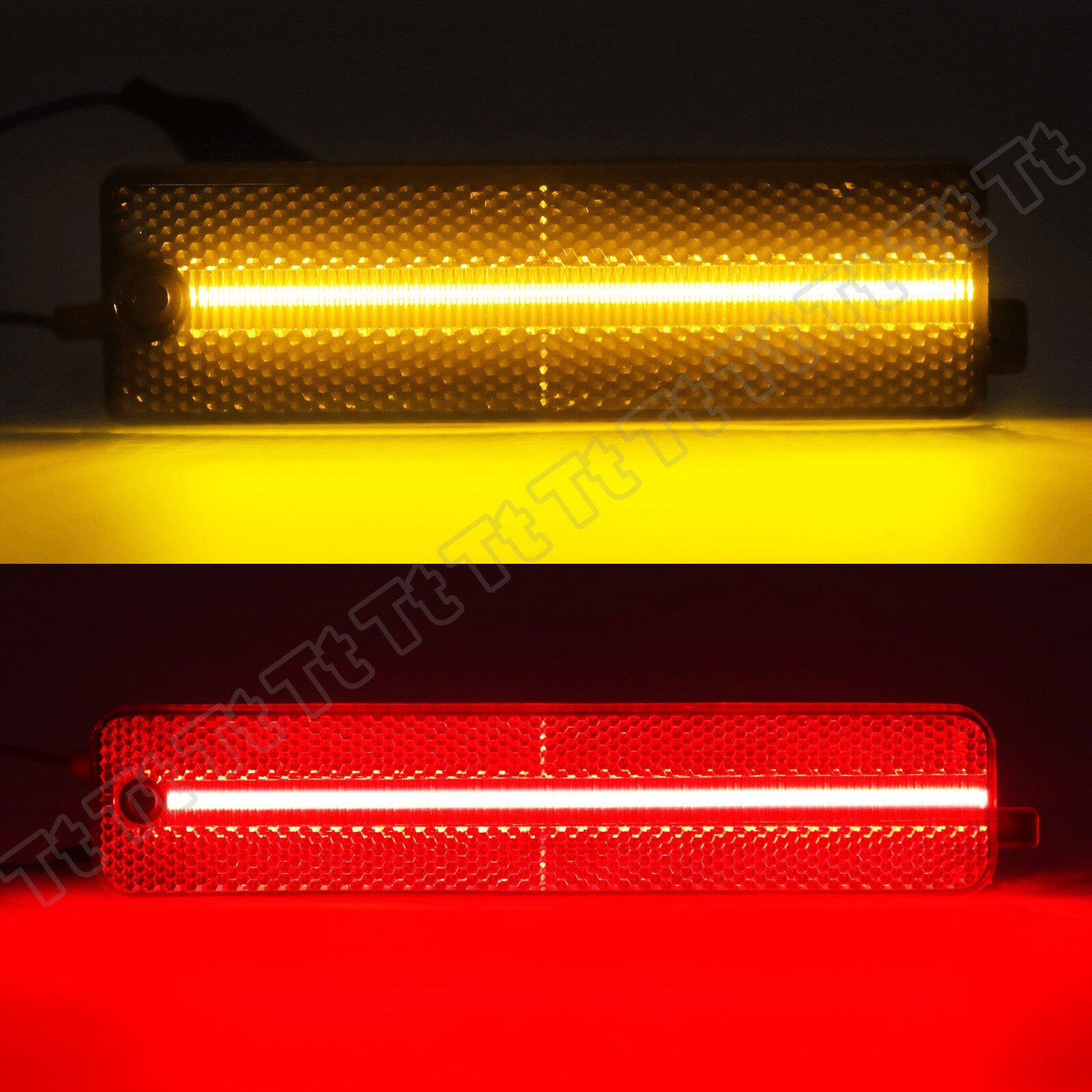 Suitable for 1998-2002 for Pontiac Firebird Trans AM front and rear bumper LED side marker lights.