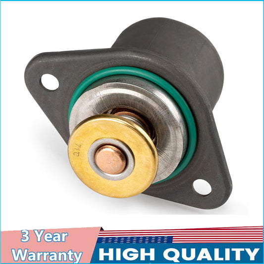 Thermostat kit is compatible with international DT466E, DT530E, 481832, 1830256C93, and 1822575C91 models.