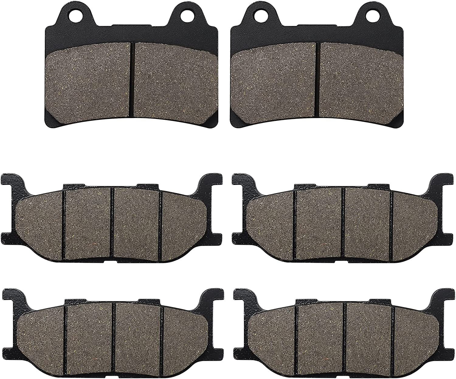 Front Rear Brake Pads for Yamaha XV1600 Silverado 2007-2009 XV1600 Wildstar 1999