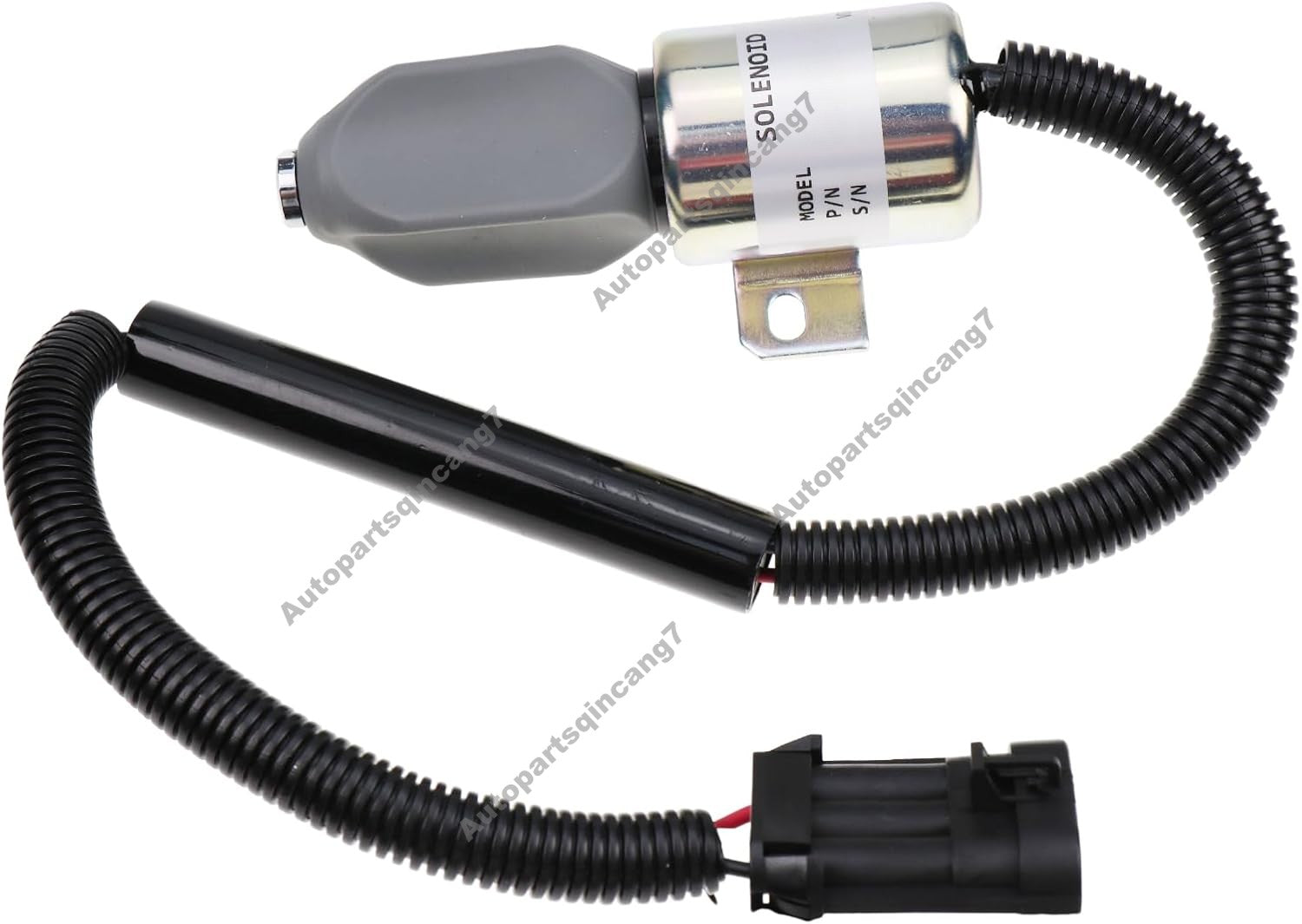 12V 1A 62.2mm Shut Down Solenoid SA-4805-12 for Kubota Engine Coil Commander