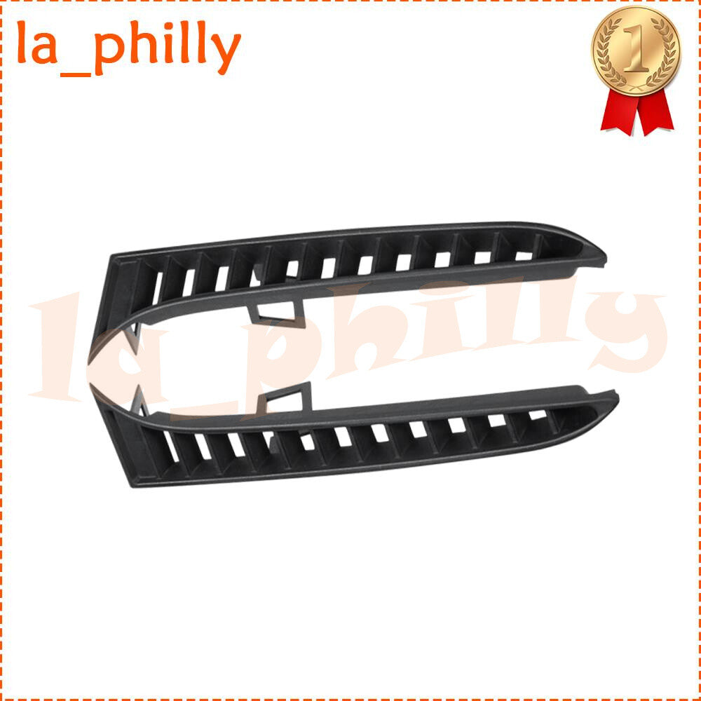 2pcs Fits for BMW M4 F82 Black Front Bumper Left + Right Side Air Inlet Grille