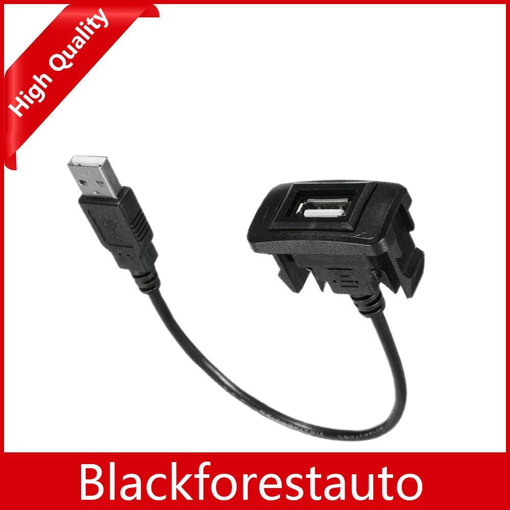 USB Port Cable Adapter Cord Wire for Charger Adapter Cable for Toyota for Corolla AUX