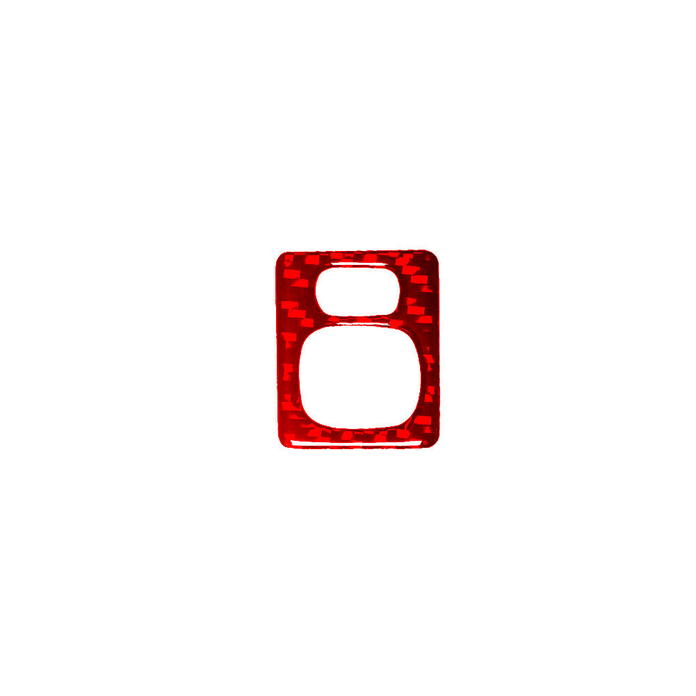 Red Mirror Contral Type A Frame Trim Carbon Fibre for Toyota Tundra 2007-2013