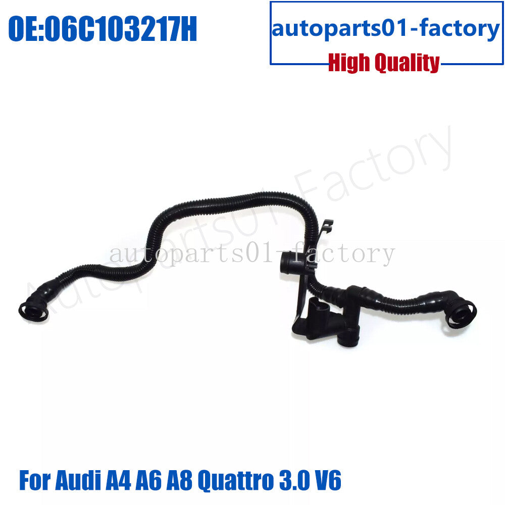 06C103217H Engine Crankcase Breather Hose for Audi A4 A6 for A8 Quattro 3.0 V6