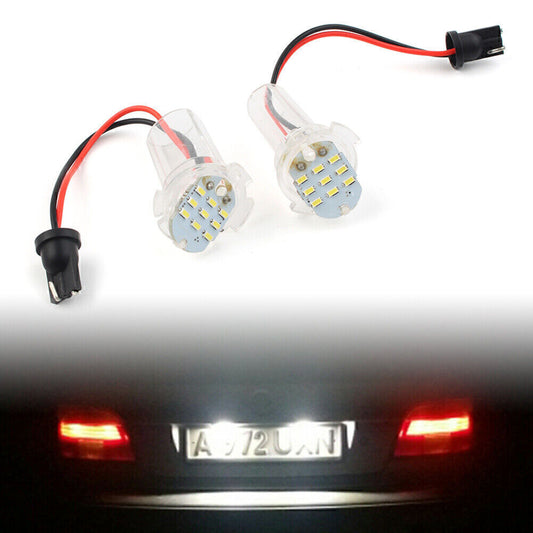 2x white LED License Number Plate Light Fit for TOYOTA for Corolla Alphard Atis IST
