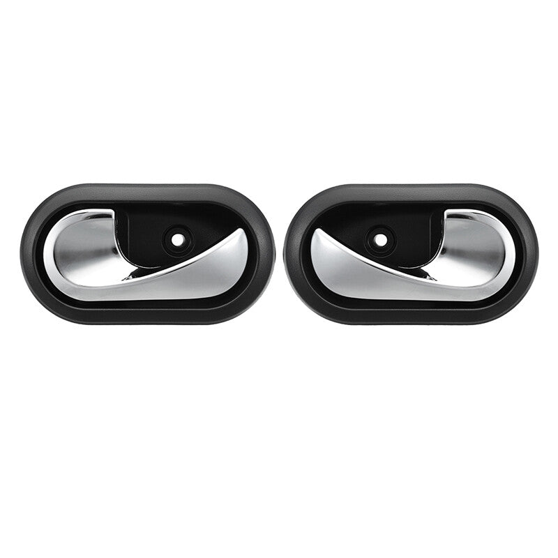 Fits For Logan/Duster 2012-2016 2Pcs Car Left Right Interior Door Handle Trim