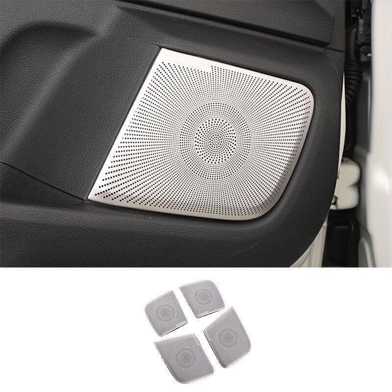 for Nissan Sentra 20-23 Steel Chrome Inner Door Speaker Frame Molding Cover Trim