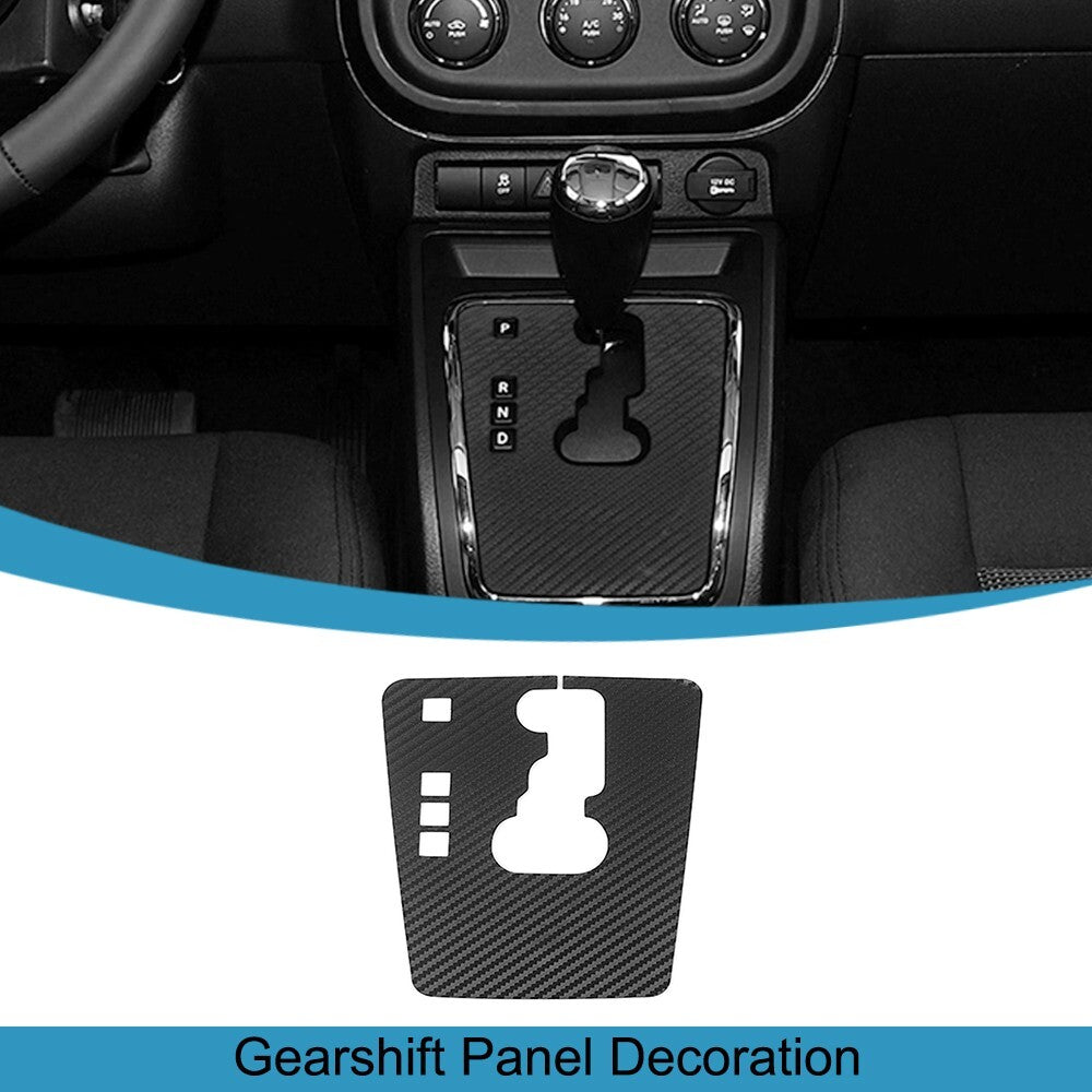 Console Gear Shift Panel Cover Trim for Jeep Compass 2007-2016 Patriot 2011-2016