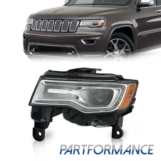 Suitable for 2016-2021 for Jeep Grand Cherokee Xenon High-Intensity Headlights, Left Driver's Side LH