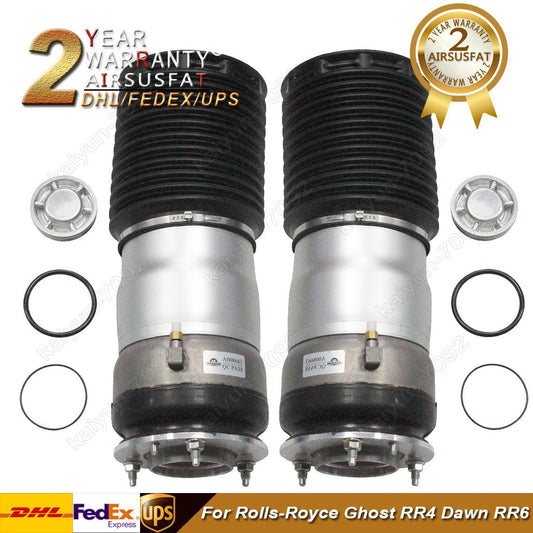 2x Front Left Right Air Suspension Springs for Rolls-Royce for Ghost RR4 /Dawn RR6