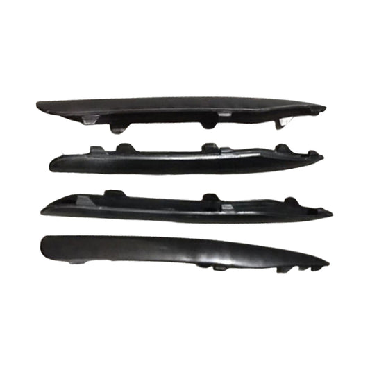 4PCS Front Bumper Grille Trim Black for Porsche for Panamera 970 10-13