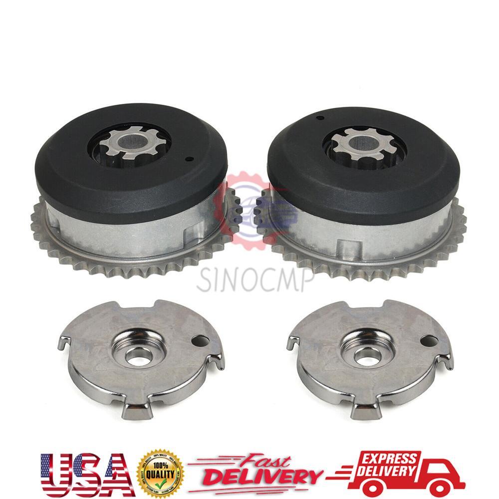 Pair Intake  Exhaust Camshaft Adjuster Sprocket for BMW N52 N51 N55 11367583207
