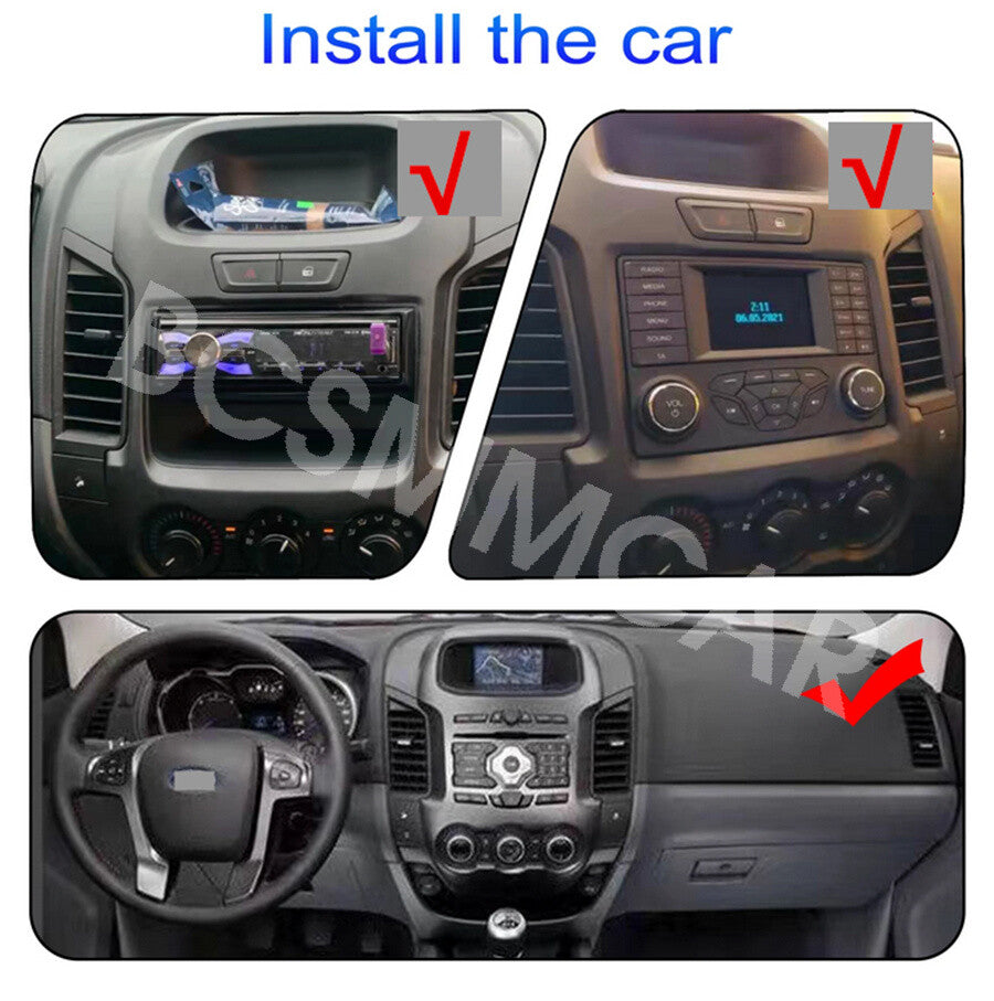 Fit For 2011-2015 for Ford Ranger 9.7 Android 13 Carplay Car Stereo Radio GPS WIFI