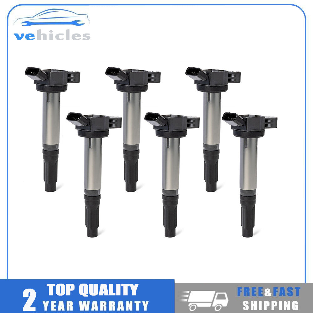6x 90919-A2002 90919-A2007 ignition coils suitable for LEXUS EVORA and for Toyota HIGHLANDER 08-17