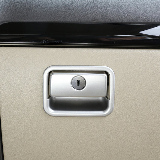 Matte black gear panel and cupholder cover trim available for Toyota @ Tundra 2014-2021