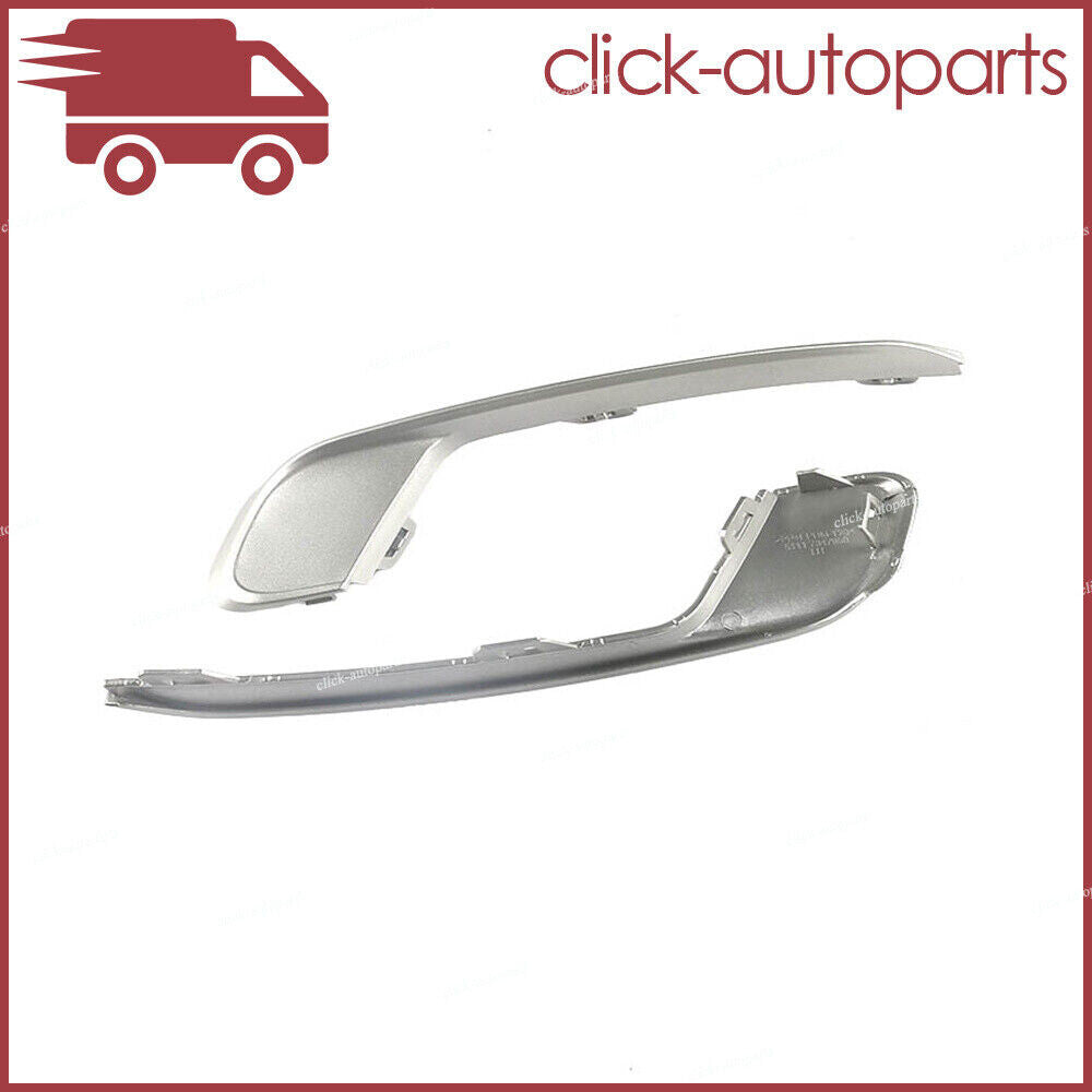 Pair Bumper Cover Molding Trim Front Right Left Side Fit For 2015-2017 for BMW X3