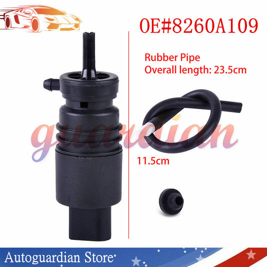 Windshield Windscreen Wiper Washer Pump Motor for Mitsubishi Lancer 2008-2015 US