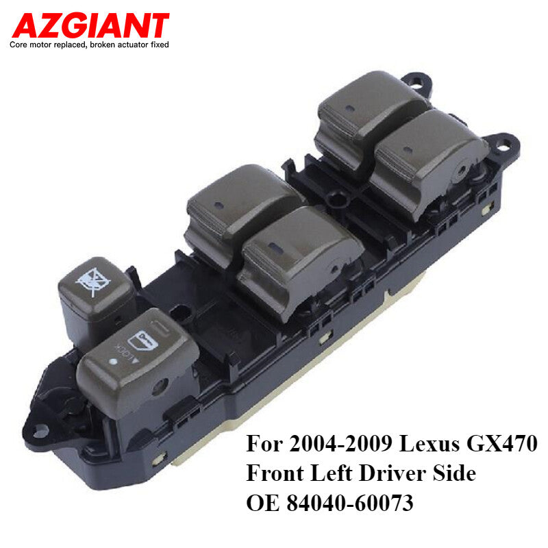 For 2004-2009 for Lexus GX470, left front drive side window switch 84040-60073