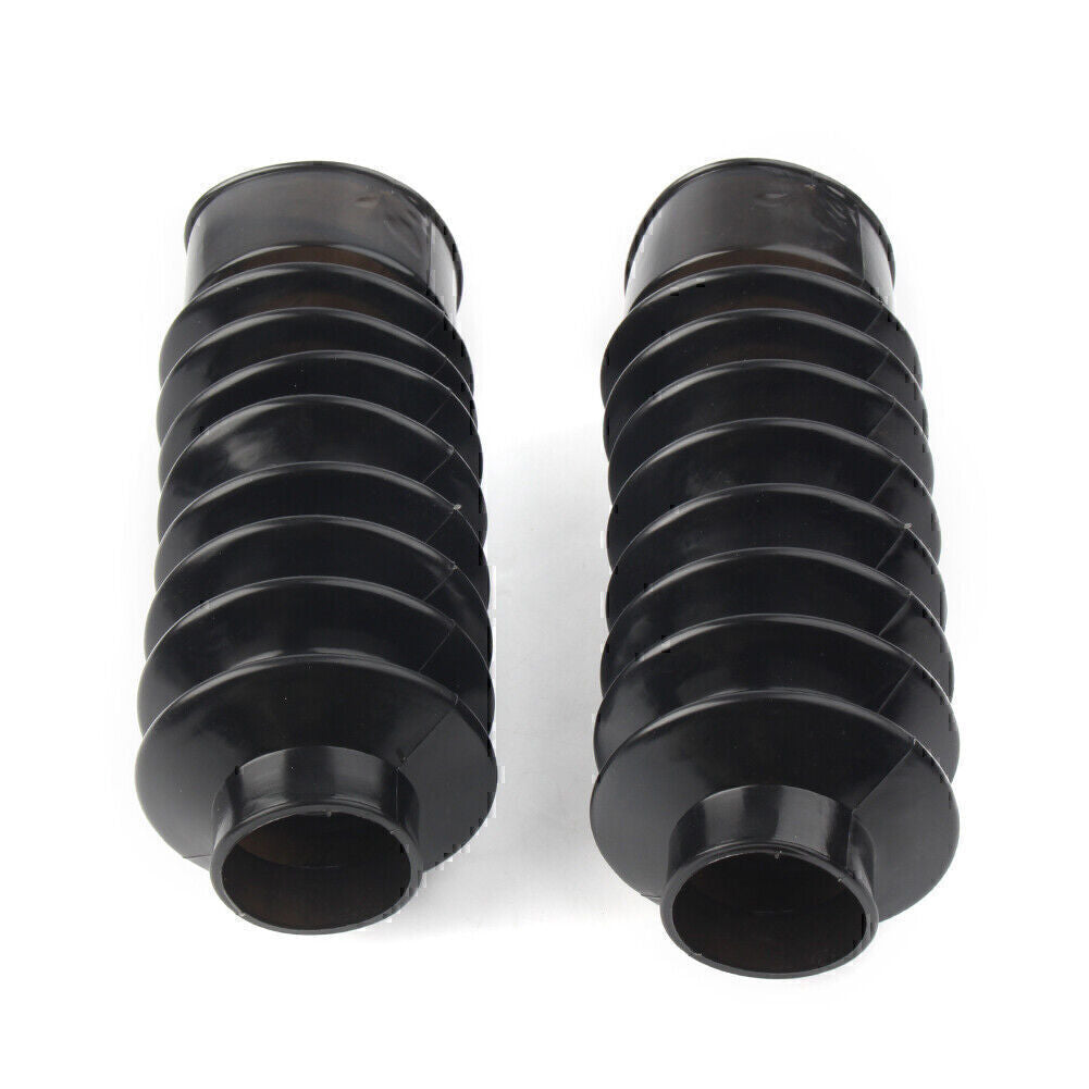 for Harley Softail FXST Dyna FXDWG 41mm Front Fork Boots Gators Covers Rubber