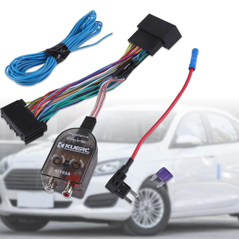 Factory Radio Add A Subwoofer Amplifier Plug Play Harness for Ford 2011~2018
