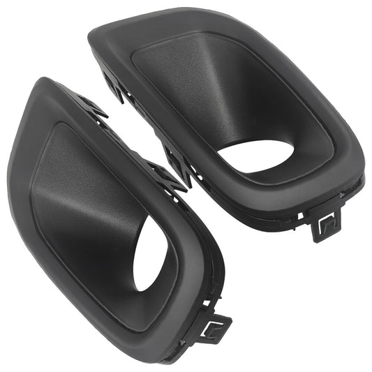 2Pcs Front Left+Right Bumper Fog Lights Bezel Cover For 2015-2018 Renegade