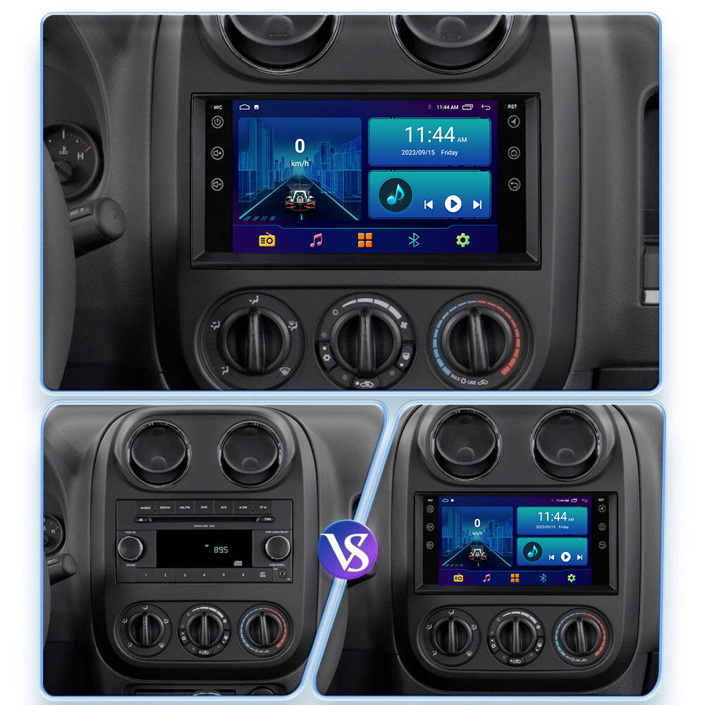 for Jeep Patriot 2009-2011 Android Auto Carplay Car Radio Stereo GPS Navi Screen
