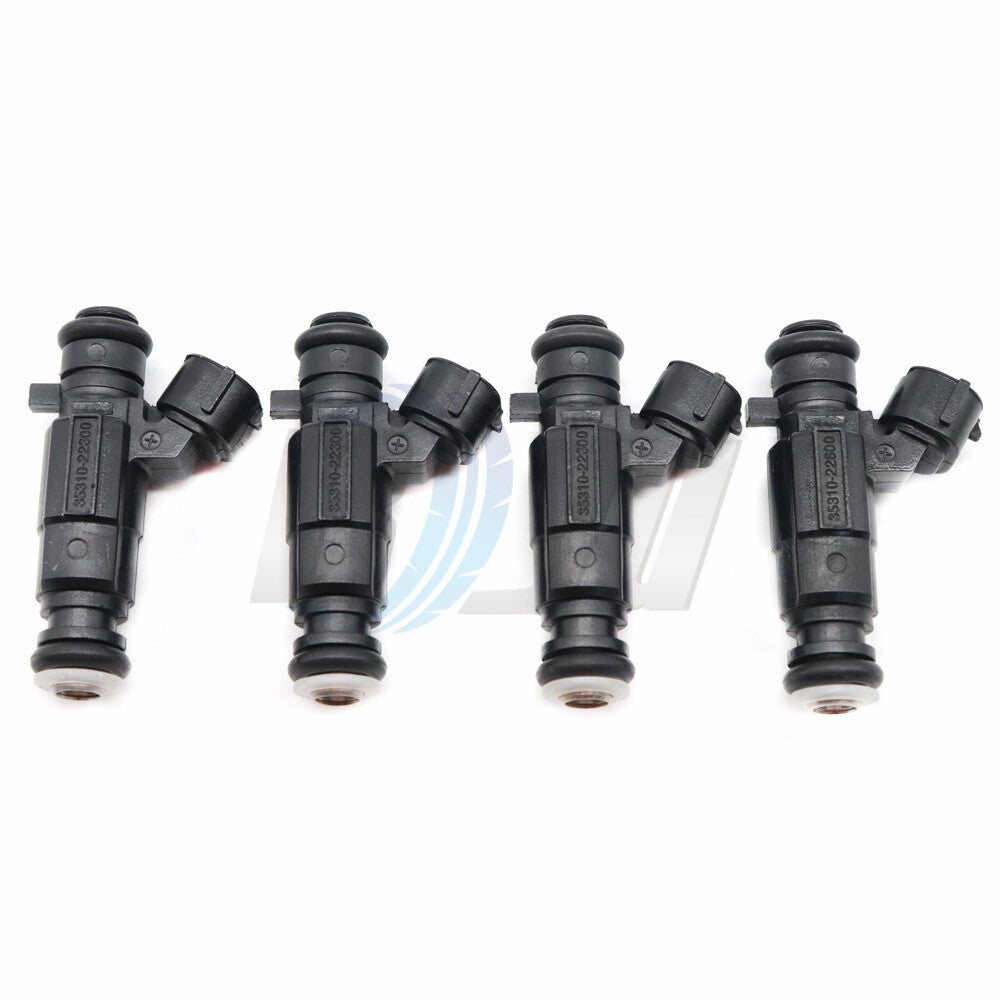 new 4-piece fuel injector kit for Hyundai Accent 00-05 1.5L 1.6L I4 35310-22600