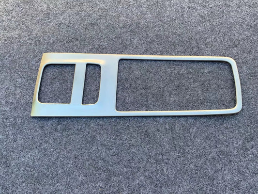 Matte Silver Gear Shift Box Panel Frame Trim For 2020-2023 for Toyota Harrier Venza