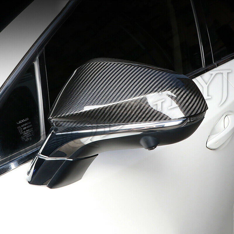 Real Carbon Fiber RearView Mirror Cover Trim for LEXUS NX200T 300H 300 2015-2020
