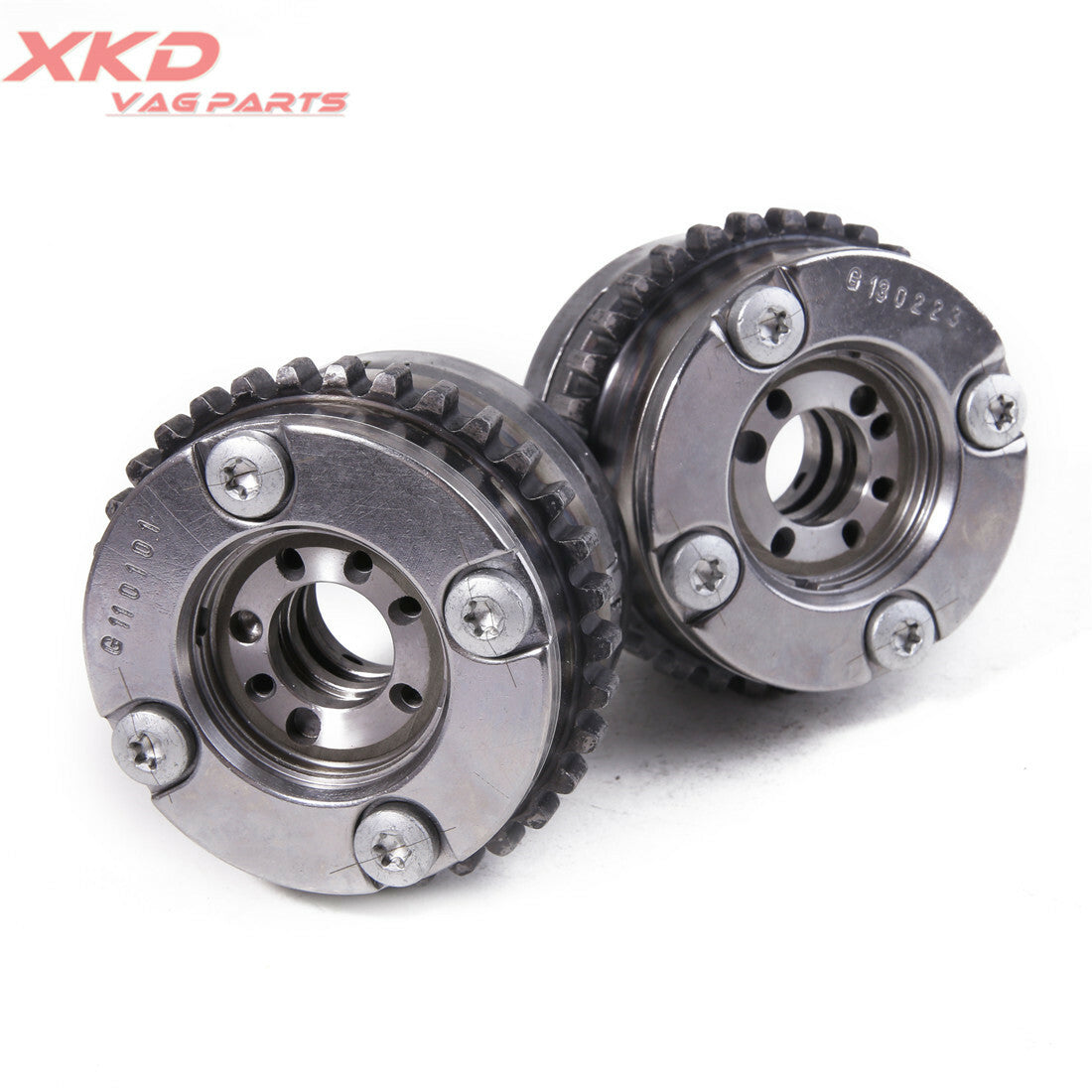 2 Exhaust camshaft adjuster gears for Mercedes-Benz ML550 E550