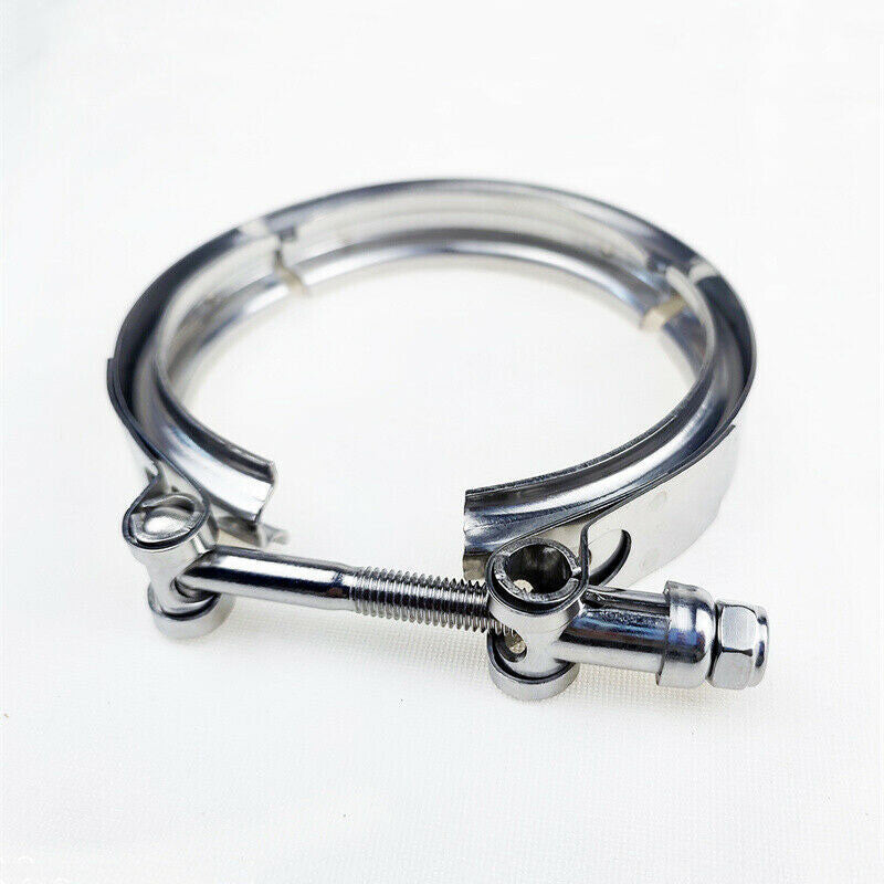 2'' Turbo Exhaust Down Pipe Stainless V-Band V band Vband Quick Release Clamp