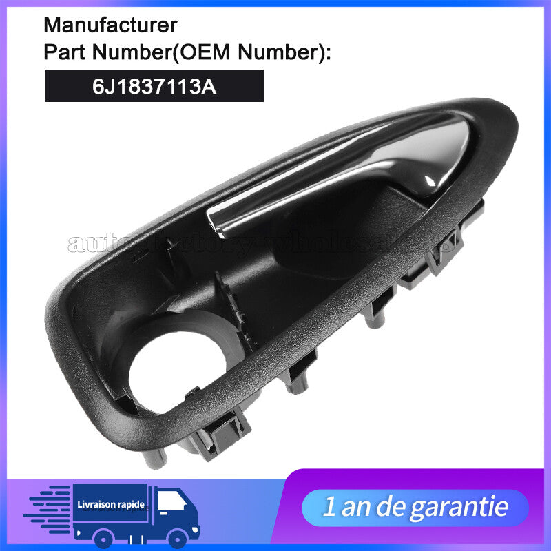 POIGNEE DE PORTE INTERIEURE AVANT GAUCHE for SEAT pour IBIZA 6J 2008-2017 GRISE