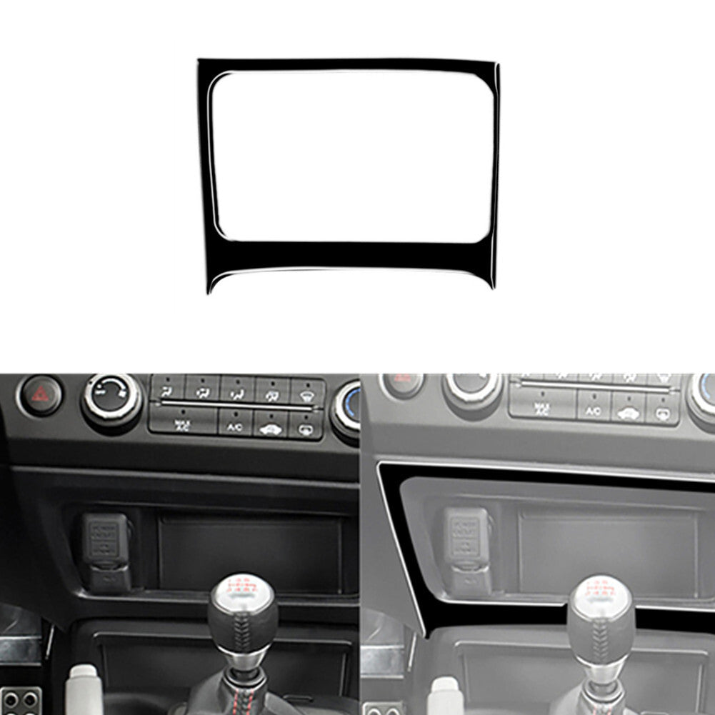 Piano Black Center Console Storage Box Cover Trim for Honda for Civic 8th 2006-2011