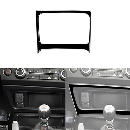 Piano Black Center Console Storage Box Cover Trim for Honda for Civic 8th 2006-2011