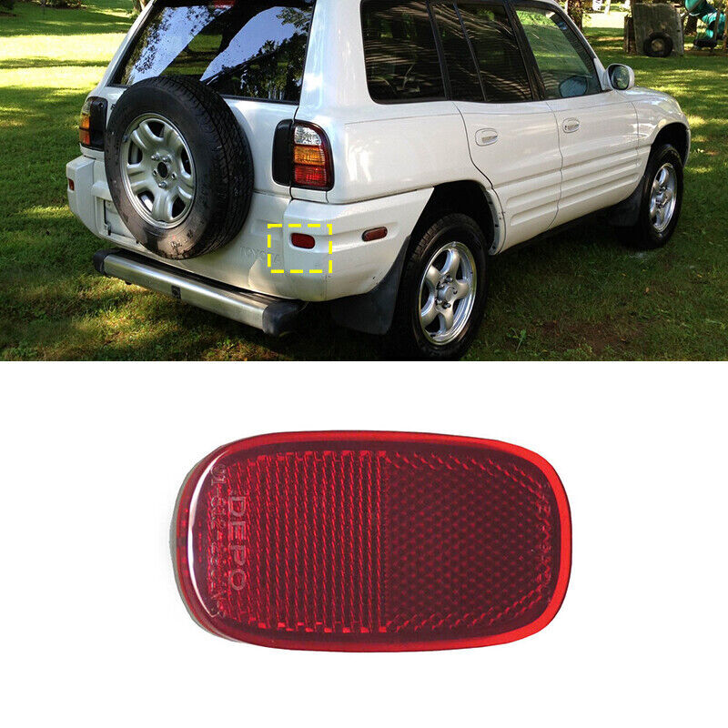 One pack is suitable for Geely Empire 7 EC715 EC718 rear bumper reflector lights LH=RH