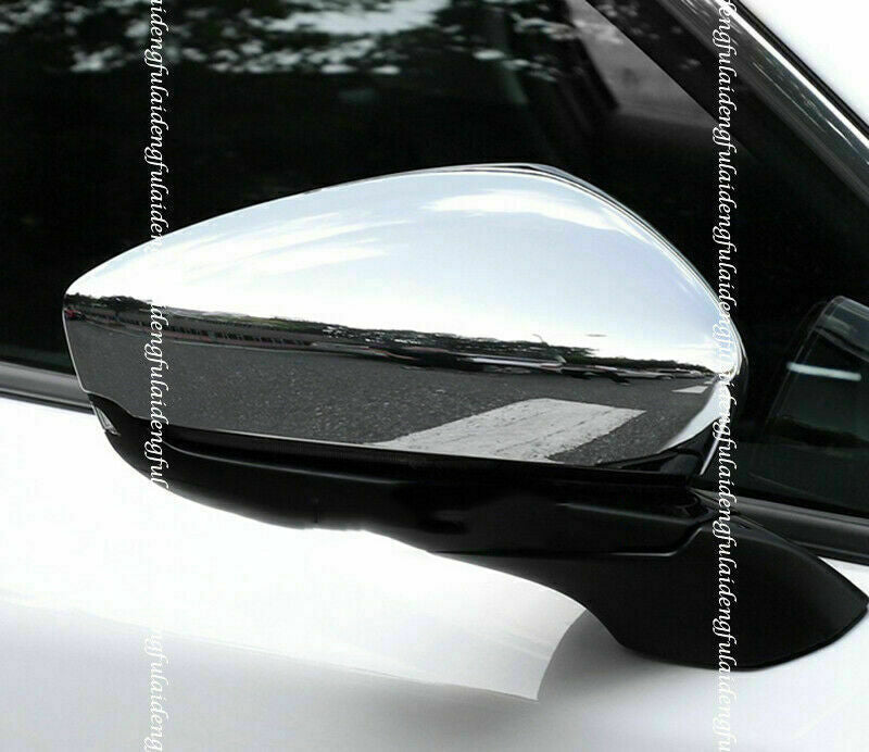 for Mazda CX-30 20-2022 Chrome Exterior Side Rearview Mirror Cover Trims Wing