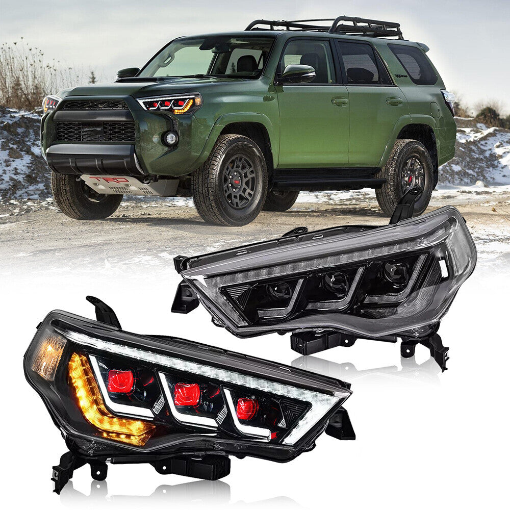 Demon Eye Full LED Projector Headlights for Toyota 4Runner 2014-2022 - Headlights