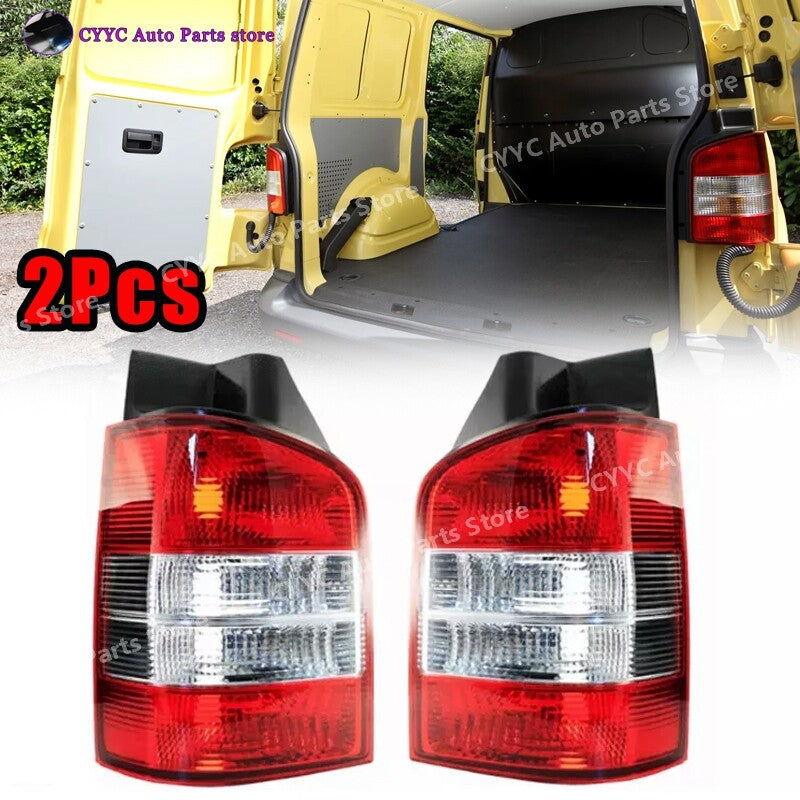 Pair for Volkswagen Transporter for VW T5 2003-2015 Rear light Brake Parking lamp